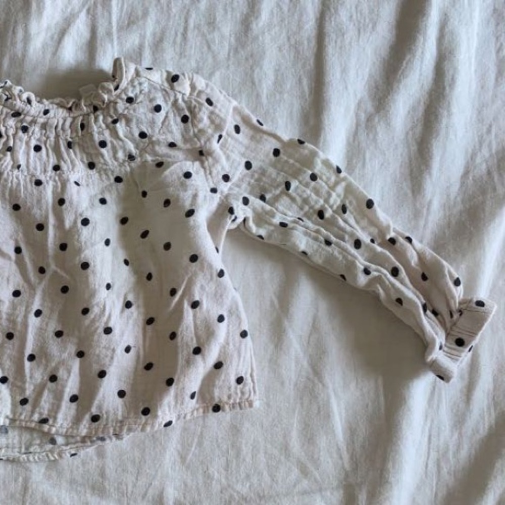 Polka dot shirt